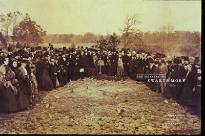 The Quaker founders planted two oak trees in a ceremony to commemorate the college’s inauguration. photo credit: Scott Arboretum Archives 