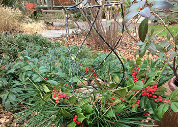 Festive Winter Containers